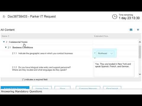 Registering on Ariba Network
