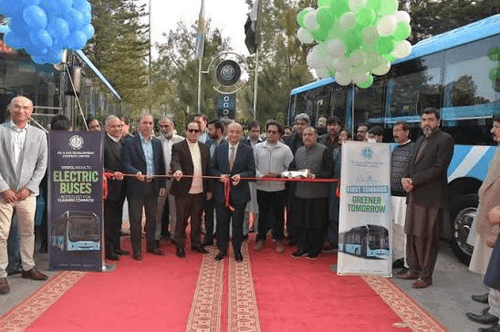 OGDC Inducts Electric Buses for Cleaner Commute