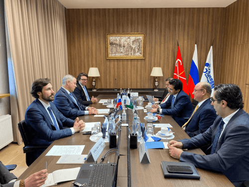 Meeting with Gazprom