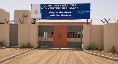 Community Health & Maternal and Child Health (MCH) Facility in Jhal Magsi, Balochistan