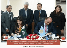 OGDC Partners with Human Development Foundation (HDF) to Establish Healthcare Facility in Khairpur