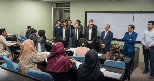 MD/CEO Of OGDC Visits Sukkur IBA University to Engage with NTHP Students and Leadership